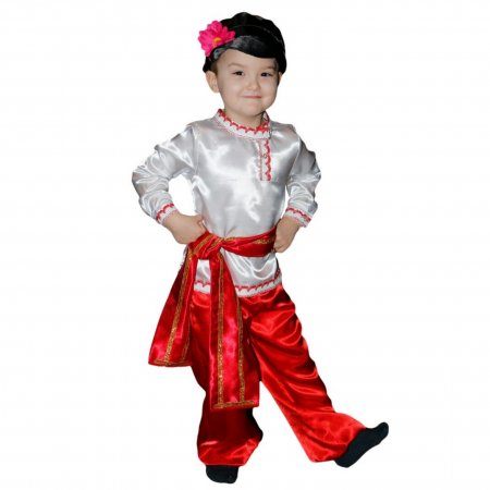 Национальный детский узбекский костюм для мальчика